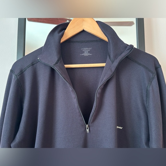 Vintage Y2K Patagonia 1/2 zip base layer sweater pullover gorpcore fleece - Picture 6 of 12